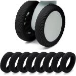 8 pi�ces housse valise protection, housse protection valise, housse pour roues de bagage en silicone, ...