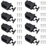 8 pi�ces loquets � lib�ration tactile, loqueteau pousse lache loquets de porte non magn�tiques pour placard ...
