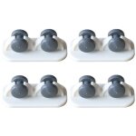 8 pièces mini roulettes auto - adhésives petit roulettes collant plastique pour meubles bacs chariot ... 8 pièces mini roulettes auto - adhésives petit roulettes collant plastique pour meubles bacs chariot ...