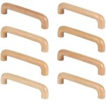 8 pi�ces poign�e de meuble bois, xu, poign�e meuble cuisine placards poignee porte, espacement des trous ...
