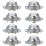 8 pi�ces roulettes � billes de transfert roulettes de meubles universel boules en nylon roulettes � bille ...
