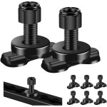 8 pi�ces l - track double lug filet� �crou de raccordement � l'�crou tie down utilis� avec rail de voie ...