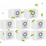 8 pi�ces x1 omni sacs pour ecovacs deebot x1 omni, x1e omni, x1 turbo, t10 omni, t20 omni sacs pour station ...