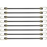 8 pzs 24cm tendeurs elastiques avec crochets petits cordons elastiques avec crochets mini tendeurs sandow ...