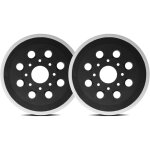 8 trous plateau de ponage: 2 pices patin de ponage auto - agrippant, 125 mm plateau de ponage compatible, ...
