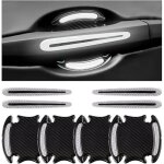 8 x protecteur de poign�e de porte de voiture r�sistant aux rayures, autocollants autocollants de poign�e ...