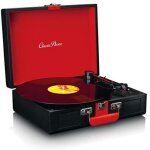 810095 classic phono turntable by tt - 110 - table tournante - 33, 45 et 78 tr / min - bluetooth - entra�nemen ...