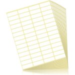 840 pi�ces etiquette autocollante blanc, �tiquette autocollantes 38 x 13 mm, �tiquettes autocollantes ...