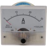 85c1 - a - compteur analogique 30 a, amp�rem�tres m�caniques cc