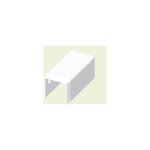 8671 hb goulotte de c�ble embout 1 pc(s) blanc x856941 - kopos