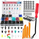 890 pi�ces rivet clips plastique, clips voiture, rivet plastique fixation de protection pour auto voitures ...