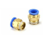 Ahlsen ? connecteur rapide pneumatique 8pcs ? raccords pour compresseur ? diam�tre 6mm ? filetage pt1 ...