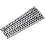 8pi�ces jeu embouts de tournevis �toile embouts coffret outils pour r�paration, 100 mm de long