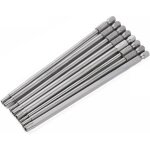 8pi�ces jeu embouts de tournevis �toile embouts coffret outils pour r�paration, 150 mm de long