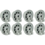 8x roulette pour panier inf�rieur compatible avec gorenje lave - vaisselle - diam�tre 35 mm - vhbw
