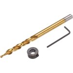 9. 5mm twist step m�che 3 / 8  ronde / tige hexagonale per�age for le travail du bois pocket trou jig ...