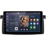 9 pouces carplay autoradio pour bmw e46 1998 - 2006 android 6 + 128gb junsun