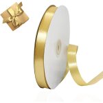 91 m�tres de ruban dor� 1, 5 cm de large ruban cadeau or pour mariage, anniversaire et d�corations festives ...