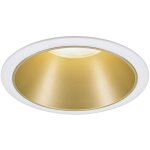 Paulmann licht - paulmann 93405 cole coin luminaire � led encastrable led 6 w blanc, or q692822