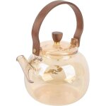 [jamais utilis�]950 ml de chaudi�re � th� transparent chauffage borosilicate th�i�re en verre