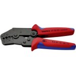 Knipex - 97 52 20 pince à sertir forme courte avec poignées multimatières brunie 195 mm Knipex - 97 52 20 pince à sertir forme courte avec poignées multimatières brunie 195 mm