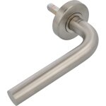 Amig poignées sur rosace 4ei Ø53 mm acier inoxydable aisi 304 mat - gauche Amig poignées sur rosace 4ei Ø53 mm acier inoxydable aisi 304 mat - gauche