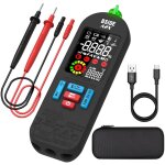 A2x multim�tre num�rique intelligent rechargeable testeur �lectricien mini avec lcd couleur vfc capacim�tre ...