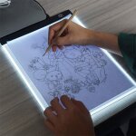 A4 led tablette lumineuse 4 mm ultramince tablette dessin lumineuse pad usb art dessin pour l?esquisse ...