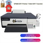 A4 xp600 dtf imprimante t - shirt chapeaux imprimante de transfert imprimante de film pour les v�tements ...
