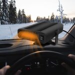 Chauffage soufflant de voiture 12 v, 150 w, chauffage de voiture mobile, allume - cigare, ventilateur ...