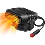 Aafgvc - chauffage de voiture, chauffage de voiture portable 12 v 120 w, d�givreur de ventilateur de ...
