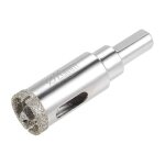 Foret diamant scie  trous pour verre foret  guidage central pour carreaux de cramique en verre 20mm ...