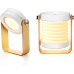 Aafgvc - lampe de chevet dimmable touch light, lampes de chevet portables pour lampe de chevet avec table ...