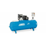 Abac - compresseur � pistons bi - �tag�s 400 v tri 500 l 34. 2 m3 / h 7. 5 cv 15 b + �toile - triangle ...