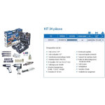 Kit 34 pi�ces - abac