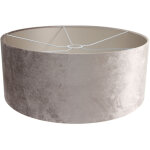 Steinhauer - abat - jour - shade - argent - velours tissu - � 50cm