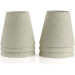 Abat - jour pour bougie lustre en cristal applique murale lampe suspendue abat - jour en tissu (lot de ...