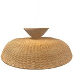 Lumisky - abat - jour darma beige rotin d80 cm Lumisky - abat - jour darma beige rotin d80 cm