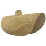 Abat - jour kleia marron herbe marine d32cm