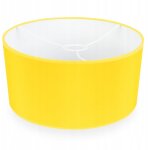 Abat - jour pour lampadaire suspendu jaune 40 cm