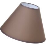 Abat - jour conique marron 25 cm Abat - jour conique marron 25 cm