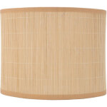 Abat - jour ovale boh�me e27 / e14 - accessoire de remplacement pour suspension et lampadaire