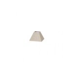 Tenorio abat - jour pyramide e27 lin beige 15dx8dx11h