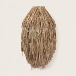 Abat - jour suspension fibres naturelles ram� naturel