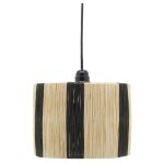 Abat - jour pour suspension en raphia naturel kenya abat - jour ray
