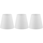 Abat - jour en tissu de style europ�en moderne, 3 pi�ces, abat - jour � clipser e14 pour lustre � bougie ...