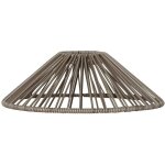 Abat - jour vide, rotin, beige, e27, ext�rieur, 25 cm - star trading