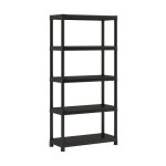 Abm - etagere 5 tablettes resine ref 9980bk