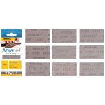 Mirka abranet bandes abrasives pour maille 70 mm x 125 mm lot de 1 de chaque grain 80, 100, 120, 150, ...
