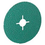 Vsm - abrasifs en disques fibre cramique actirox acier af799 diamtre 125 mm alsage 22 mm grain 36 ...